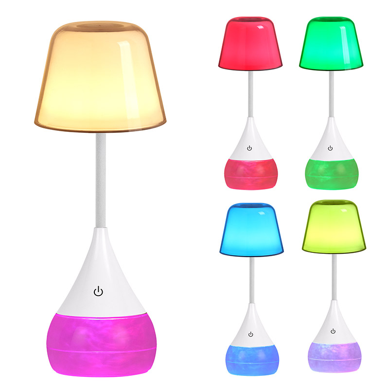 Elegance a inovace LED LED stolní lampa s tvarem RGB