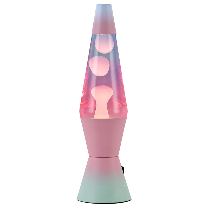 Gradient Color Metal-Shell Lava Lamp