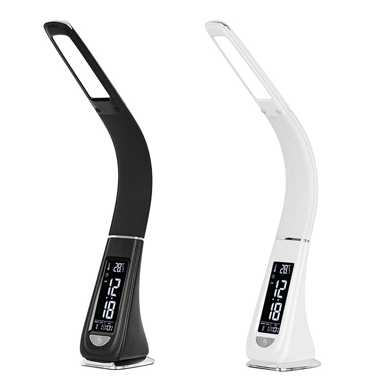 LED stolní lampa s peřím