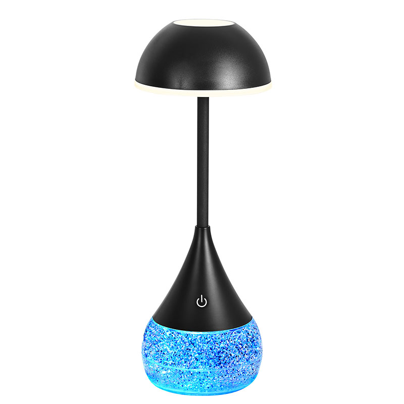 LED stolní lampa s Rgb třpytivým tekutým světlem