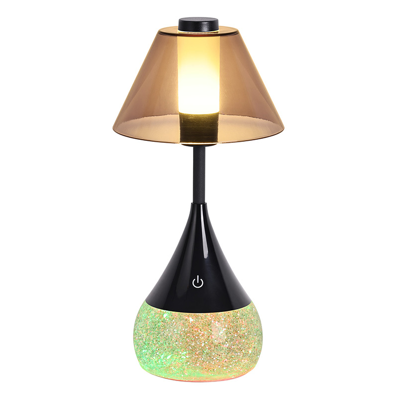 Lampa Mushroom Flow s dynamickou kapalnou základnou