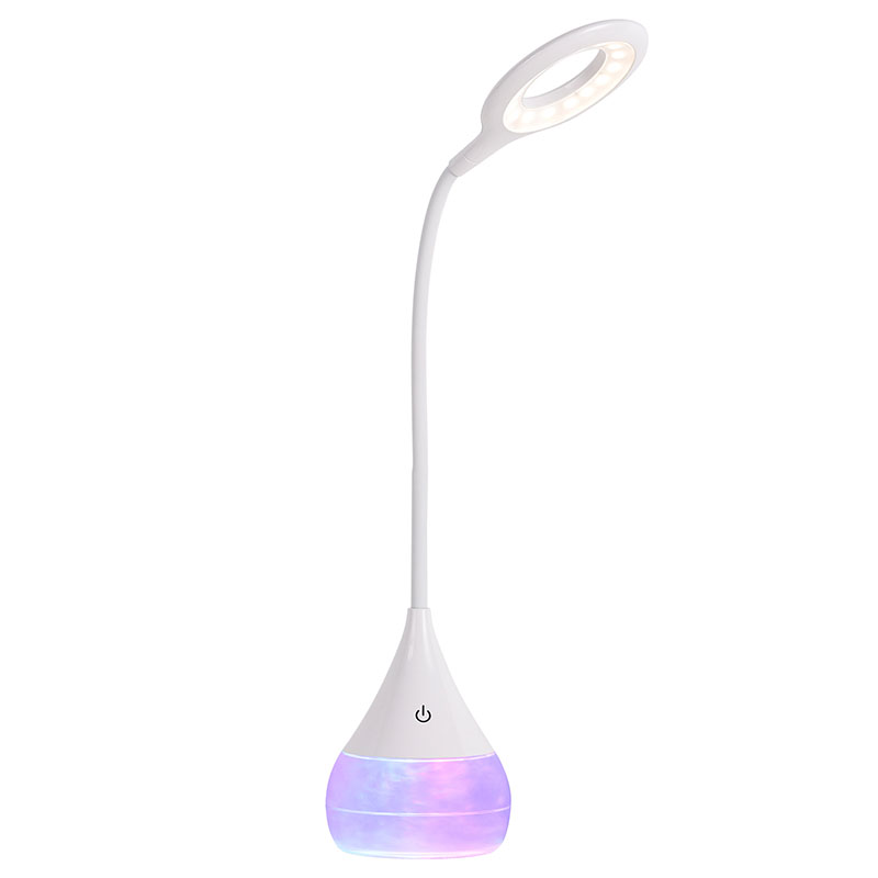 Stolní LED lampa RGB Cloudy Liquid Base s nastavitelným stínidlem