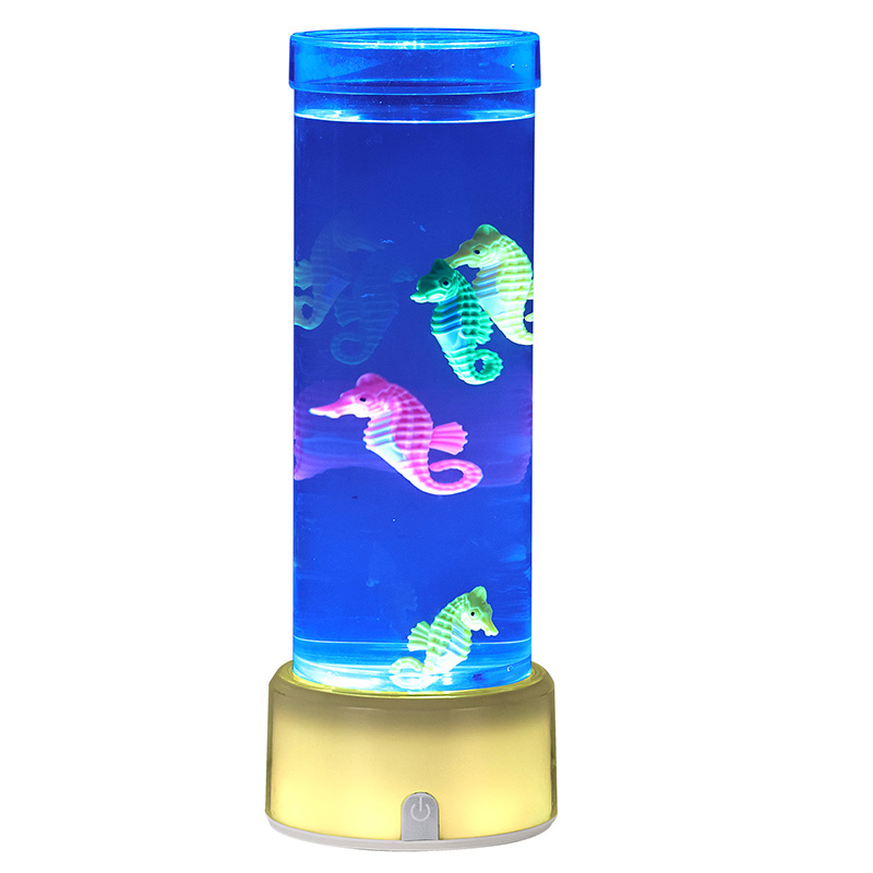 Dekorativní lampa mořský koník měnící barvu RGB