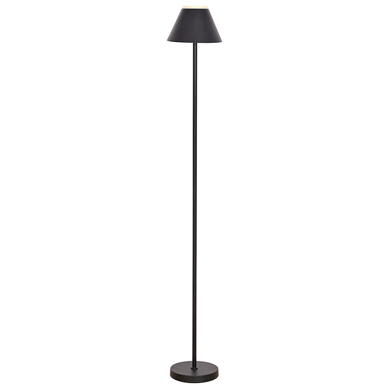 Ultraminimalistická jednopólová stojací lampa